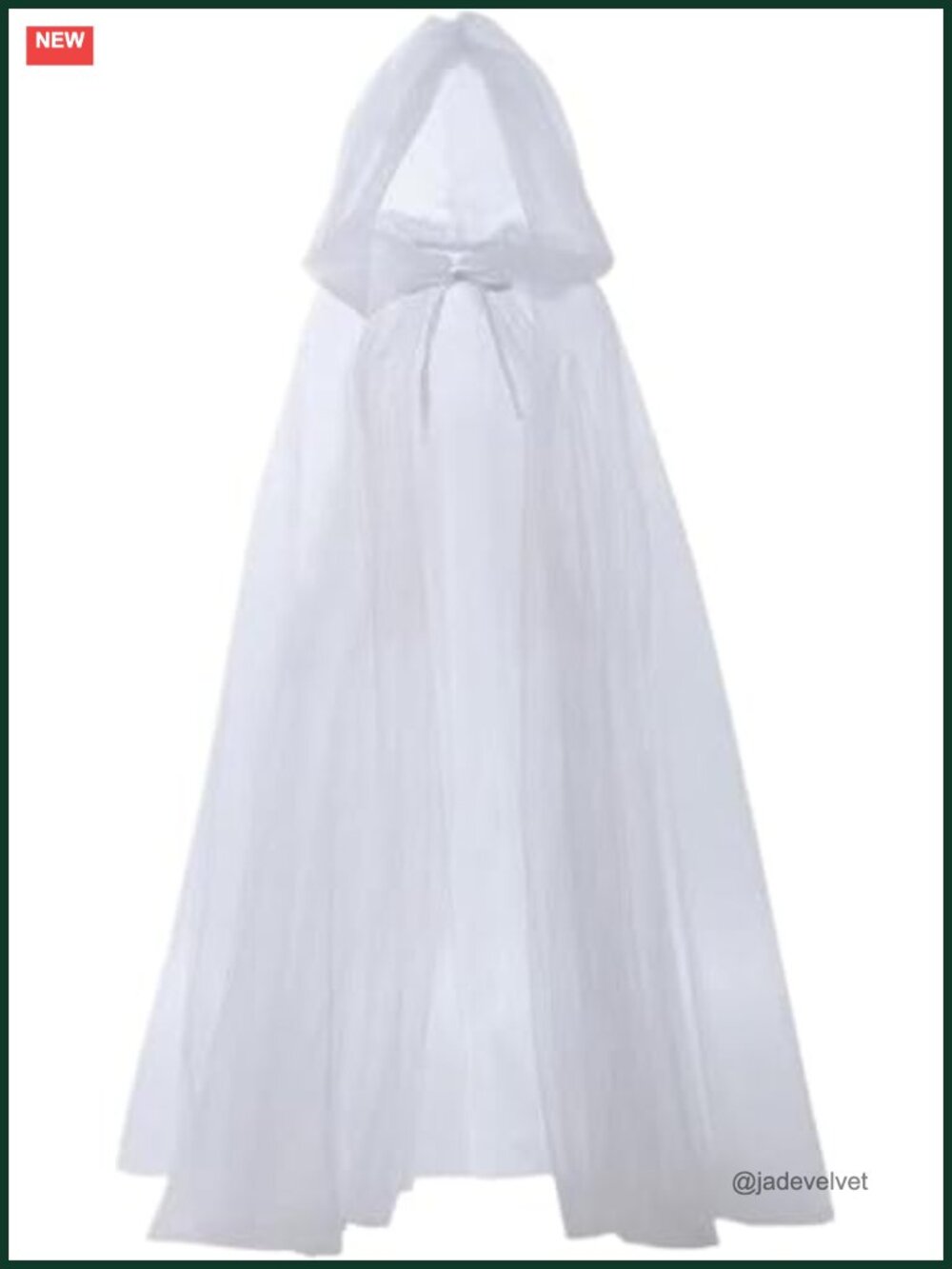 Women Tulle Cape Witch Cloak Gothic Bridal Wedding Ball Gown Dress